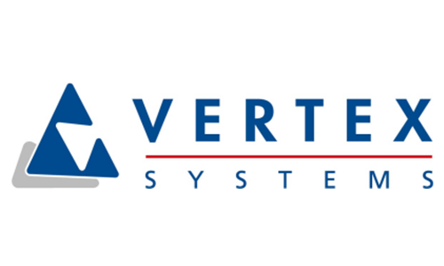 Vertex Systems logo.